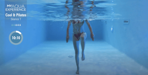 Aqua Pilates vue eau